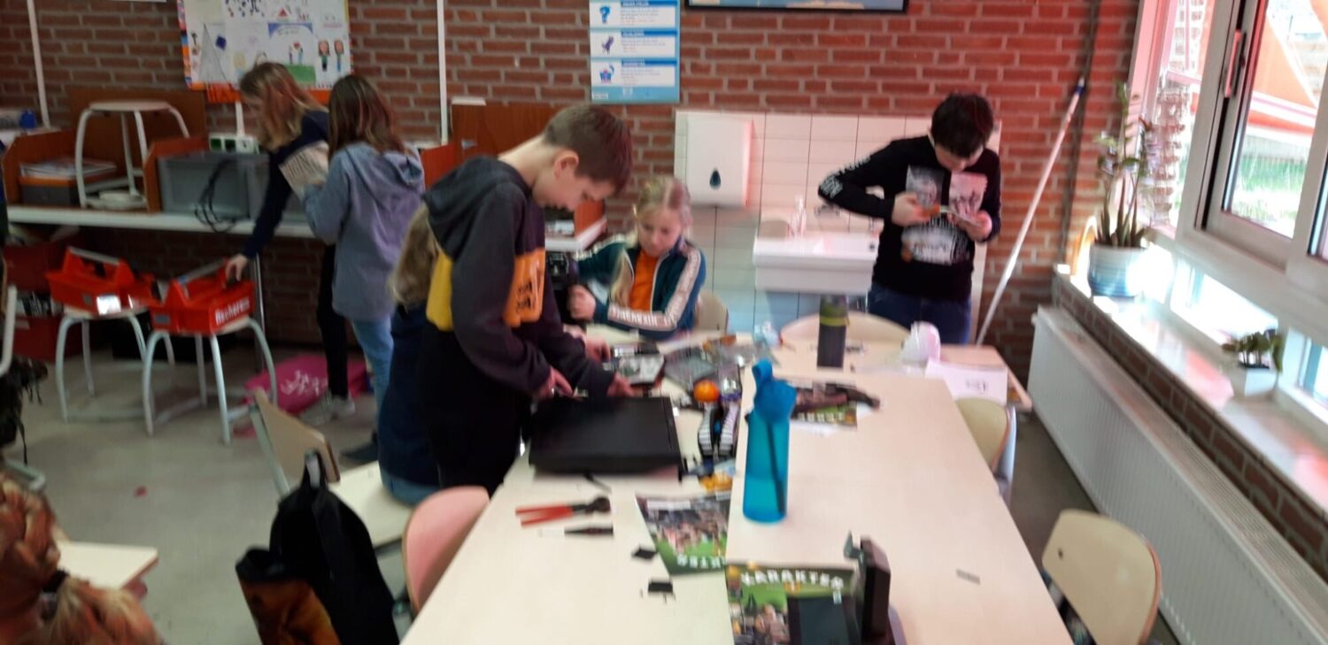 Werkplaats in groep 7/8