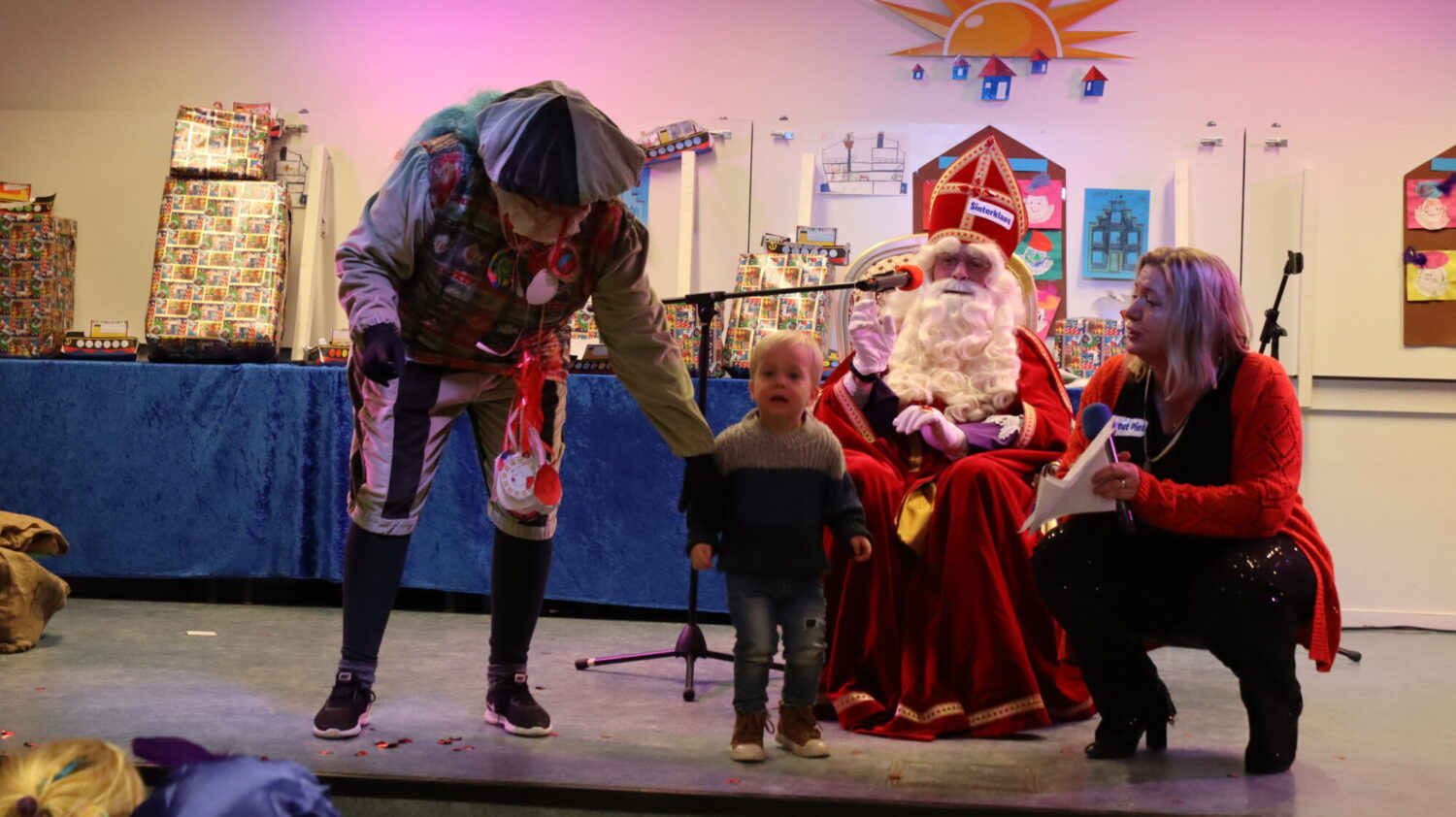 Sinterklaasfeest met ouders